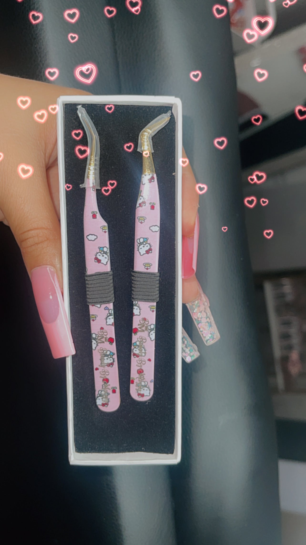 Hello kitty tweezer set