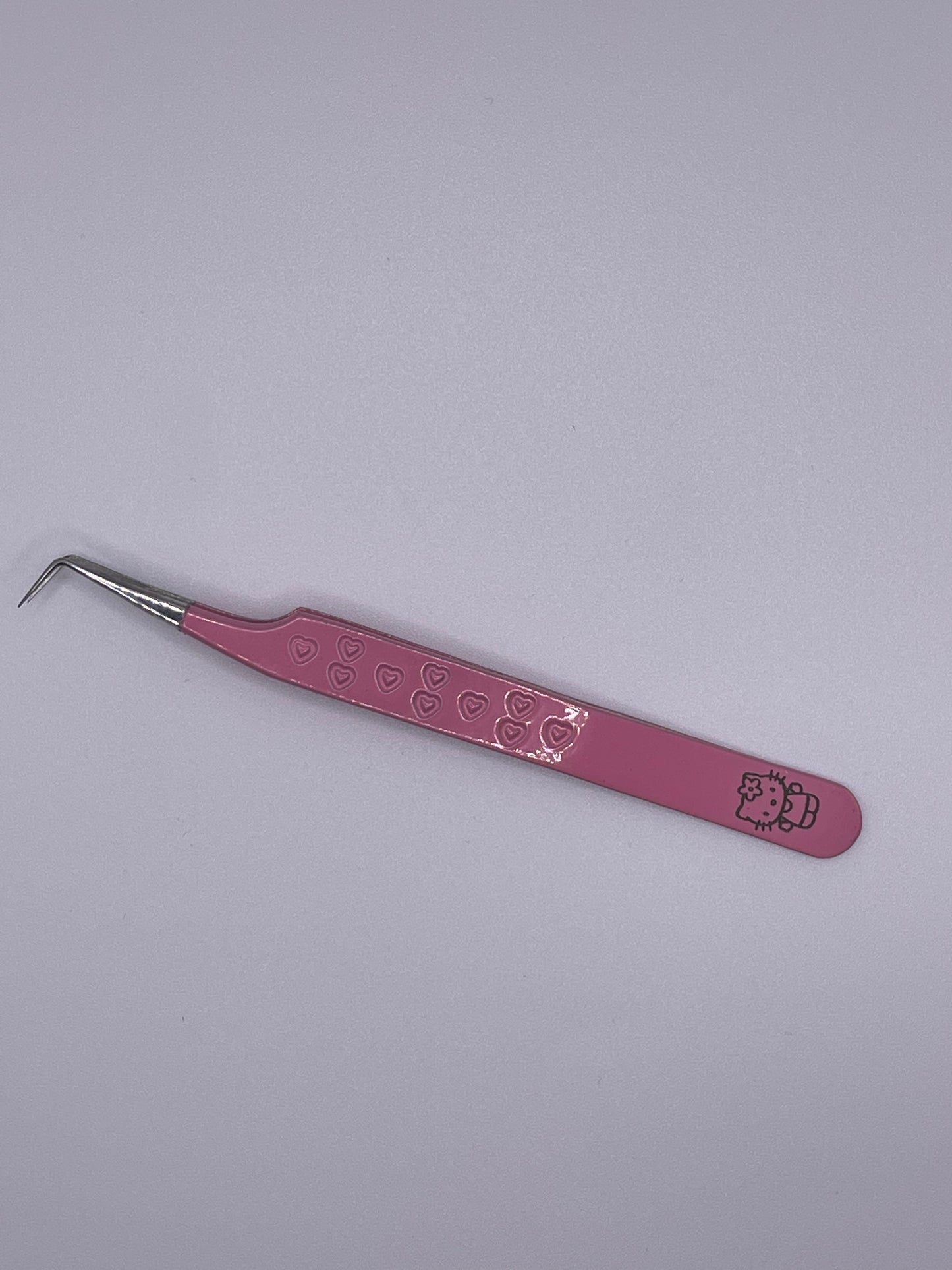 Pink 90 Degree Tweezer